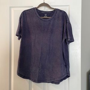 Aerie distressed oversize tee